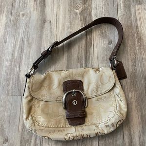 Vintage coach shoulder bag
